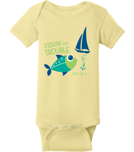 OTL Sailboat Infant Onesie