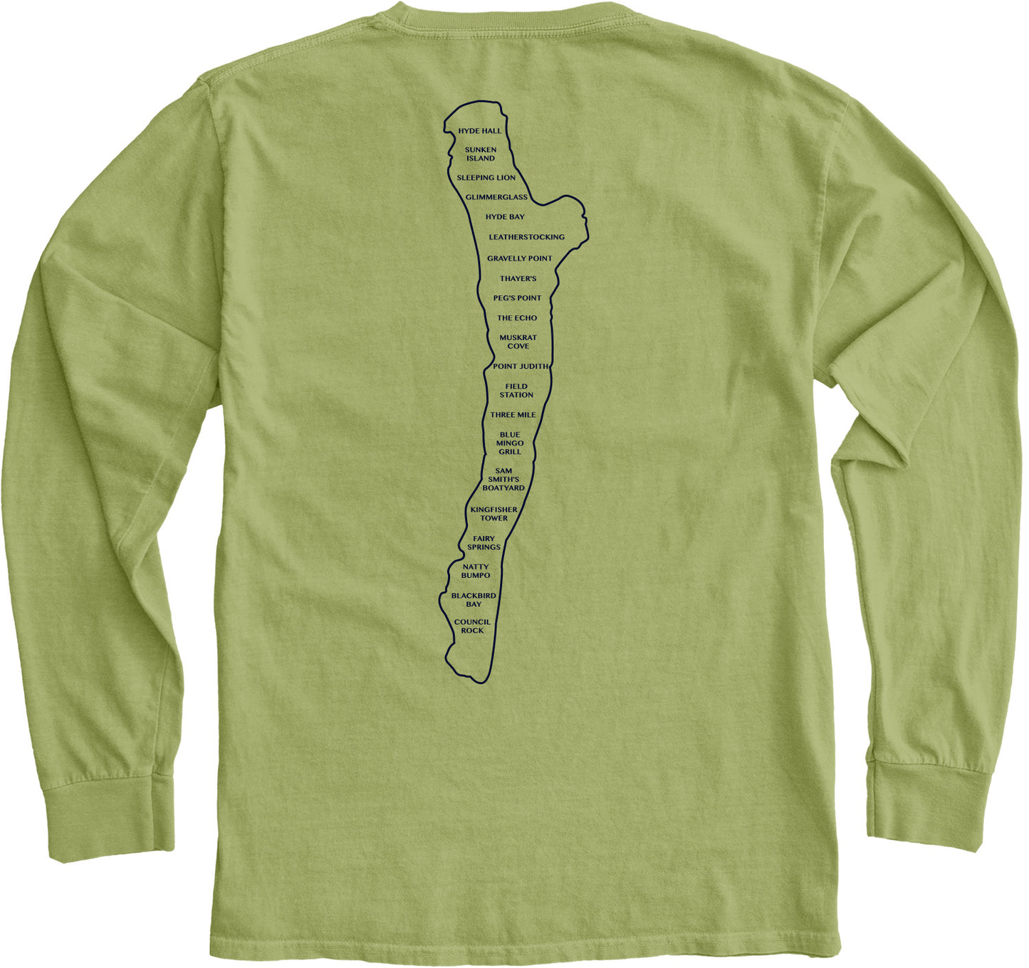 Otsego Lake LS Tee