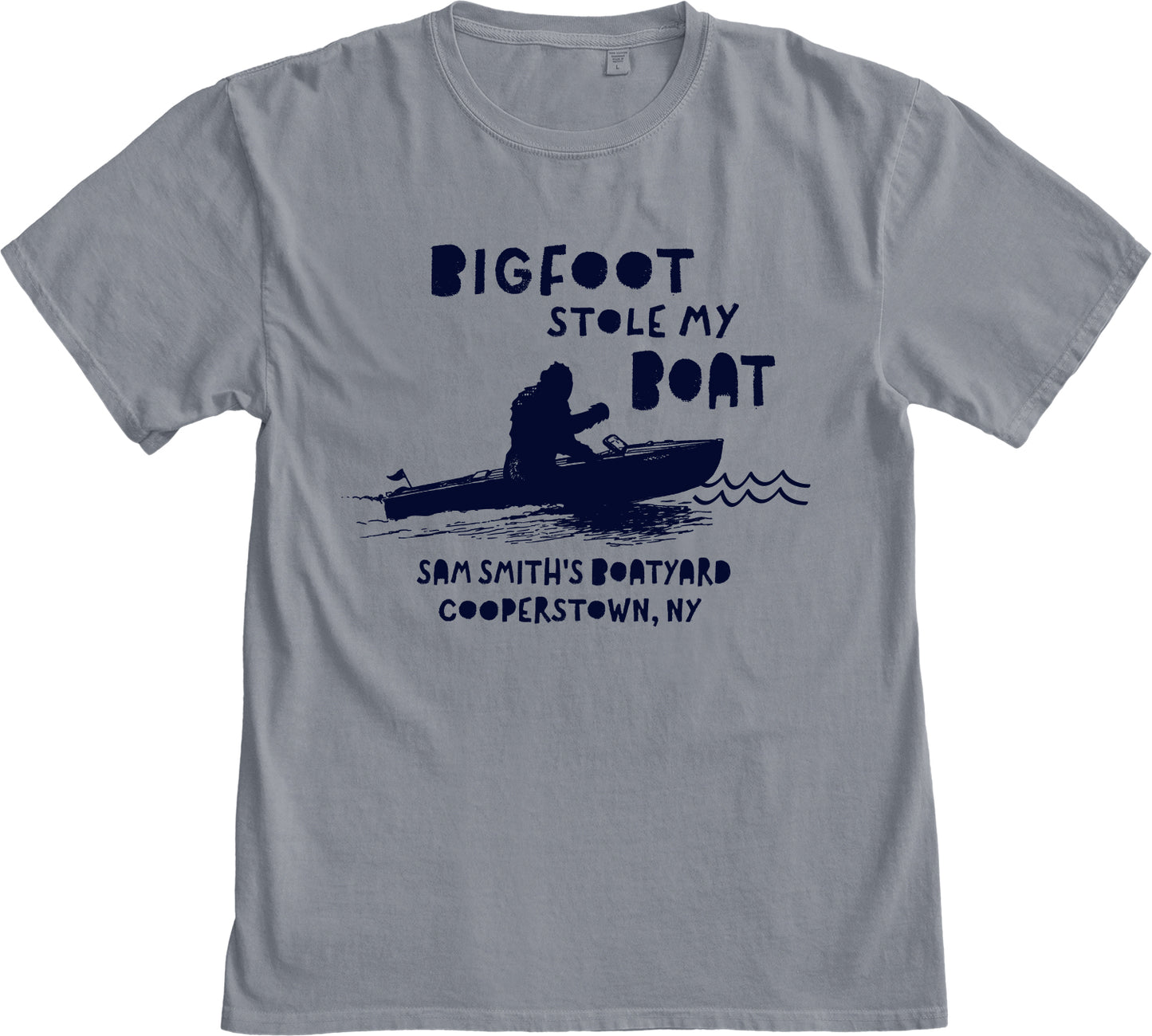 Stolen Bigfoot Boat Tee