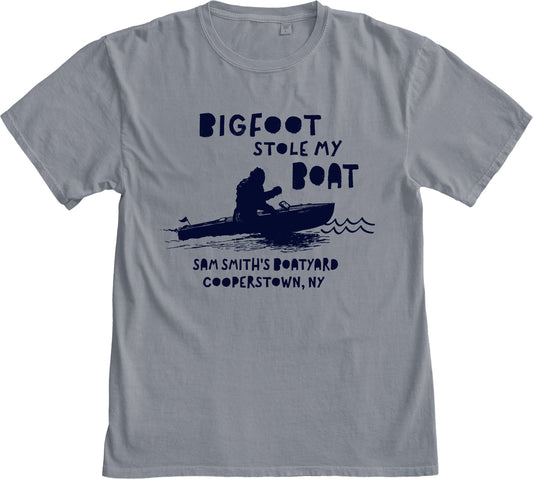 Stolen Bigfoot Boat Tee